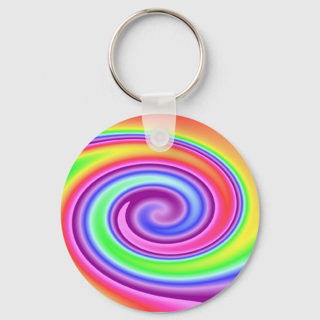 Porte-clés Rainbow Whirl (Recto)