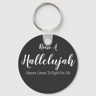 Porte-clés Raise a hallelujah Button Keychain
