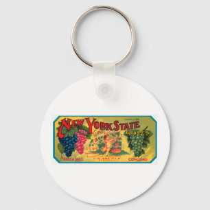 Porte-clés Raisins de l'État de New York