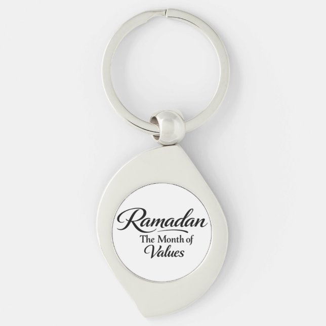 Porte-clés Ramadan des Valeurs (Devant)