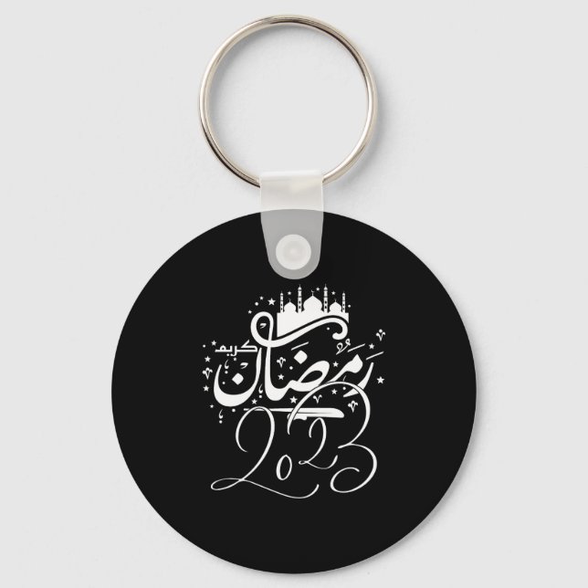 Porte-clés ramdan carnet, ramadan, kareem, mubarak, vice-vers (Recto)