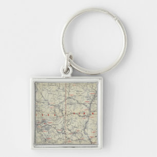 Porte-clés Rand McNally Voies automobiles officielles 1925