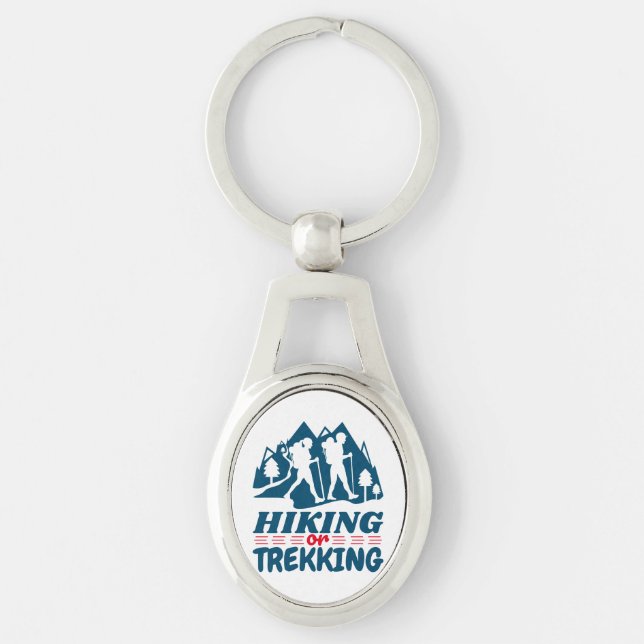 Porte-clés Randonnée ou trekking (Devant)