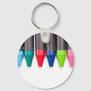Porte-clés Rangée de Crayons