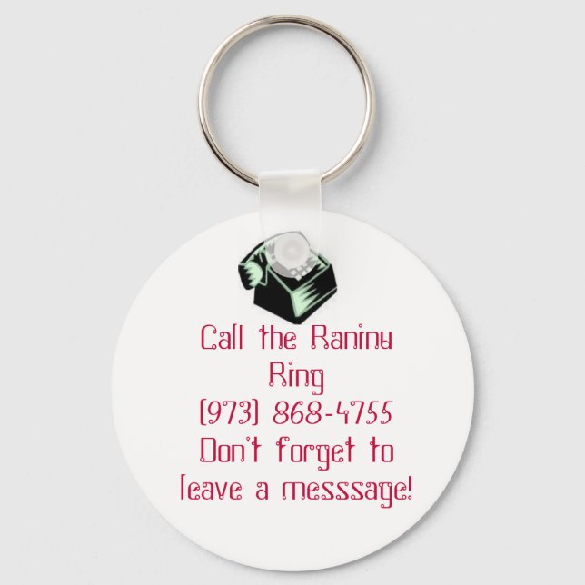 Porte-clés raninu (Recto)