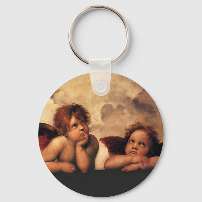 Porte-clés Raphael Sanzio - Angels (Détail) (Recto)