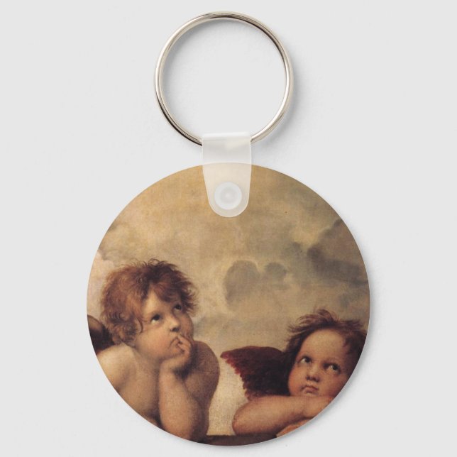 Porte-clés Raphael, Sistine Cherub (Recto)