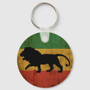 Porte-clés Rasta Lion of Judah Keychain