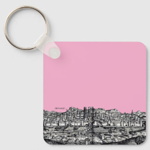 Porte-clés Ratisbonne ville de Bavière orientale