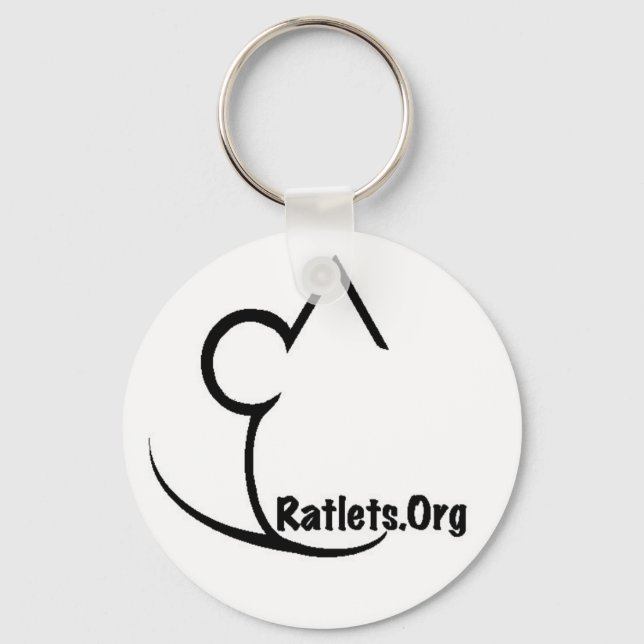 Porte-clés ratlets ! -Personnalisé (Recto)