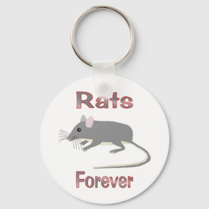 Porte-clés Rats pour toujours