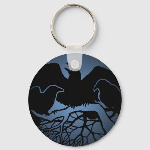 Porte-clés Raven Art Porte - clé Faune Crow / Raven Cadeaux