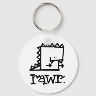 Porte-clés Rawr Dinosaur Meepple Keychain