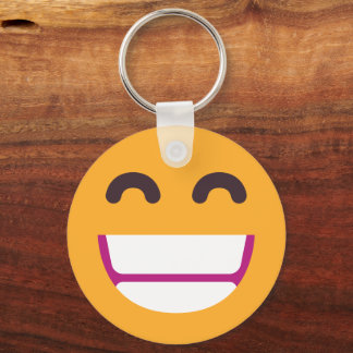 Porte-clés Rayonnement Visage Souriant Yeux mignons Couleurs