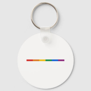 Porte-clés Rayure de gay pride