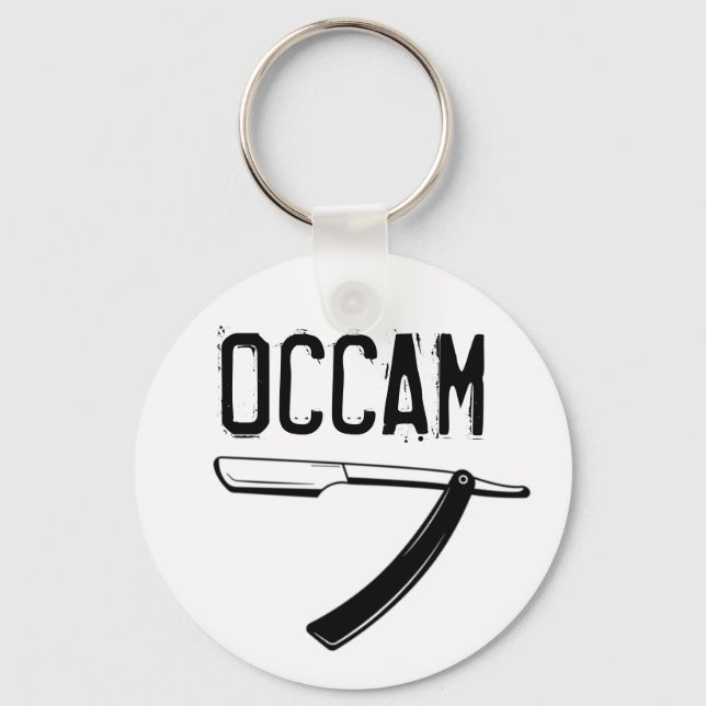 Porte-clés Razor d'Occam (Recto)