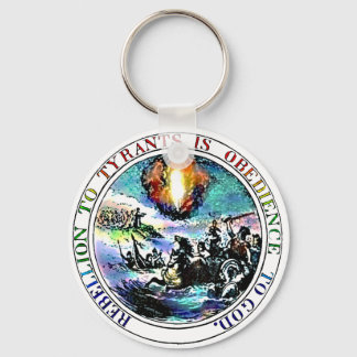 Porte-clés Rébellion Aux Tyrans Thomas Jefferson Grand Sceau