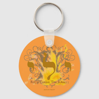 PORTE-CLÉS RECAPTURING SPARKS ~ ORANGE