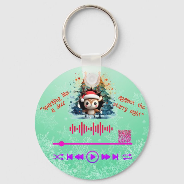 Porte-clés Recherche de vidéo, "Nez rouge" (Verso)