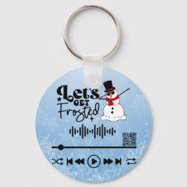 Porte-clés Recherche vidéo, "Let's get Frosted"