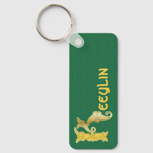 Porte-clés Rectangular Celtic Knot