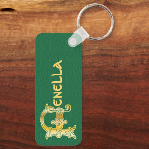 Porte-clés Rectangular Celtic Knot