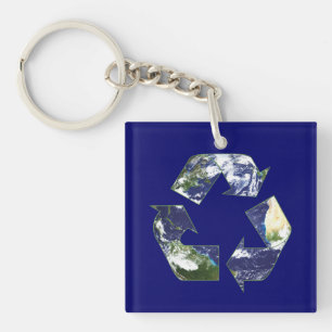 Porte-clés Recyclage de la terre