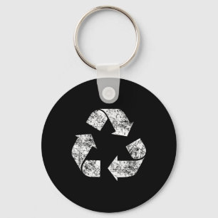 Porte-clés Recycle Symbole Jour des terres en détresse Enviro