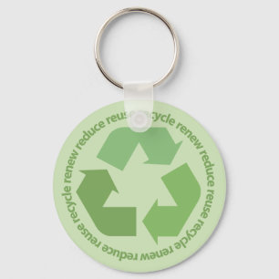 Porte-clés Recycler le Porte - clé