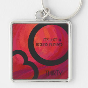 Porte-clés Red 30 Dix Anniversaire