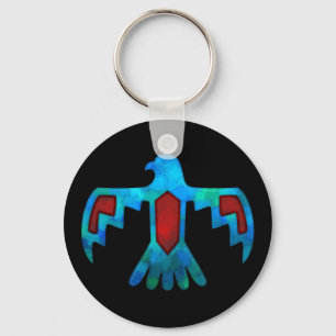 Porte-clés Red & Blue Thunderbird Keychain
