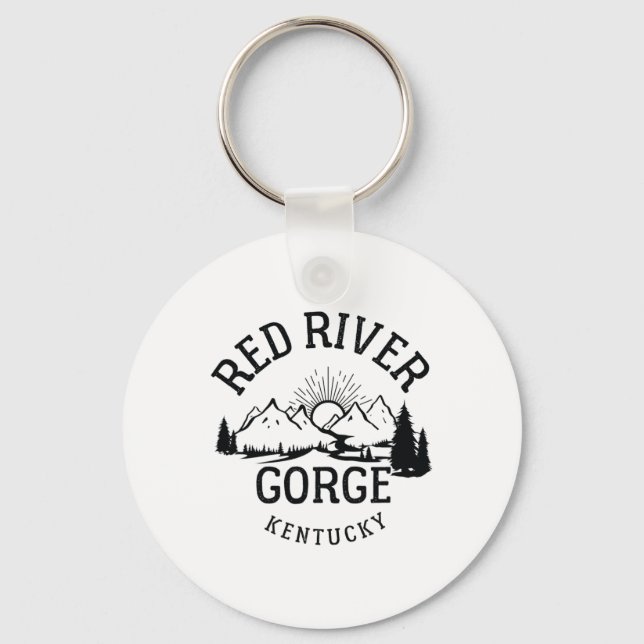 Porte-clés Red River Gorge Hike Kentucky Parks Hiking  (Recto)