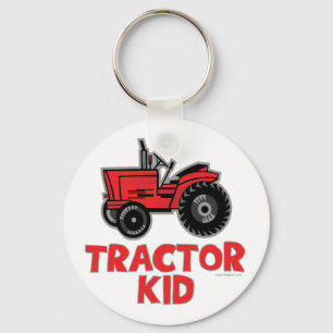 Porte-clés Red Tractor Kid