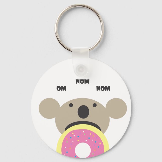 Porte-clés Régime Koala Donut (Recto)
