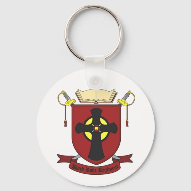 PORTE-CLÉS RÉGIMENT ROBE NOIR (Recto)