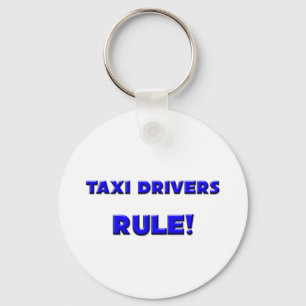 Porte-clés Règle de chauffeurs de taxi !