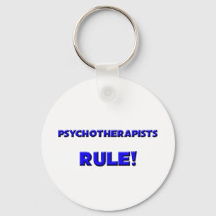 Porte-clés Règle de psychothérapeutes !