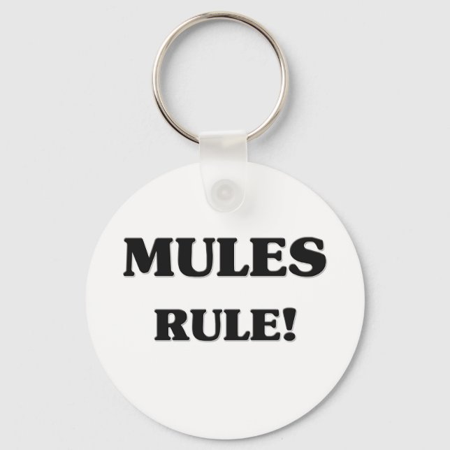 Porte-clés Règle Mules (Recto)
