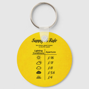 Porte-clés Règle Sunny 16