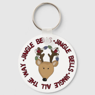 Porte-clés Reindeer Jingle Bells Tshirts et cadeaux