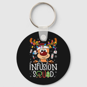 Porte-clés Reindeer noël infusion infirmière escouade stethos