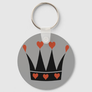 Porte-clés Reine des Coeurs