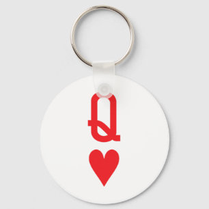 Porte-clés Reine Des Coeurs Roi Du Coeur Couple Correspondant