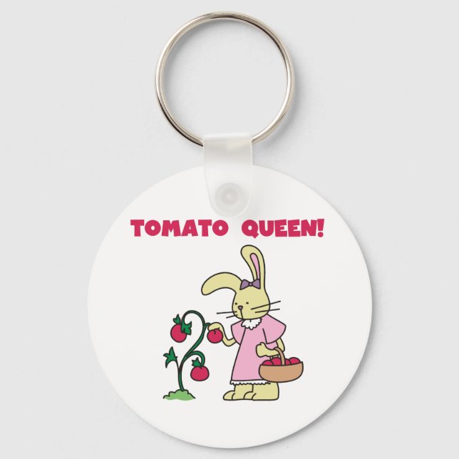 Porte-clés Reine des tomates (Recto)
