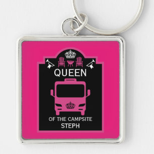 Porte-clés Reine Du Camping