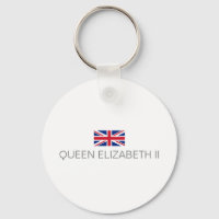 Reine Elizabeth 2e Porte - clé