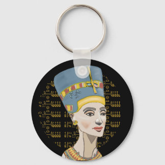 Porte-clés Reine Nefertiti avec Cartouche