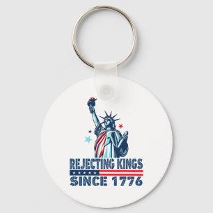Porte-clés Rejeter Les Rois Depuis 1776 Statue De La Liberté