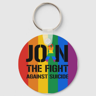 Porte-clés Rejoignez la lutte contre le suicide gay
