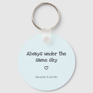 Porte-clés relation longue distance vous me manquez porte - c